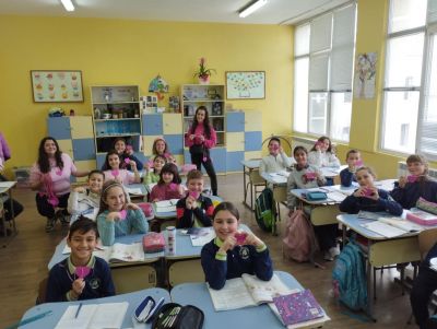 26 февруари - Ден на розовата фланелка и ненасилието в училище - СУ Екзарх Антим I - Казанлък